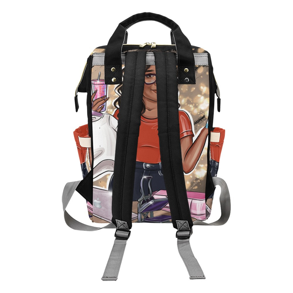 All Over Multi-Function Diaper Backpack/Diaper Bag
